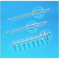 Pcr Tube Pp Pink 0 2 Ml Flat Cap Single 